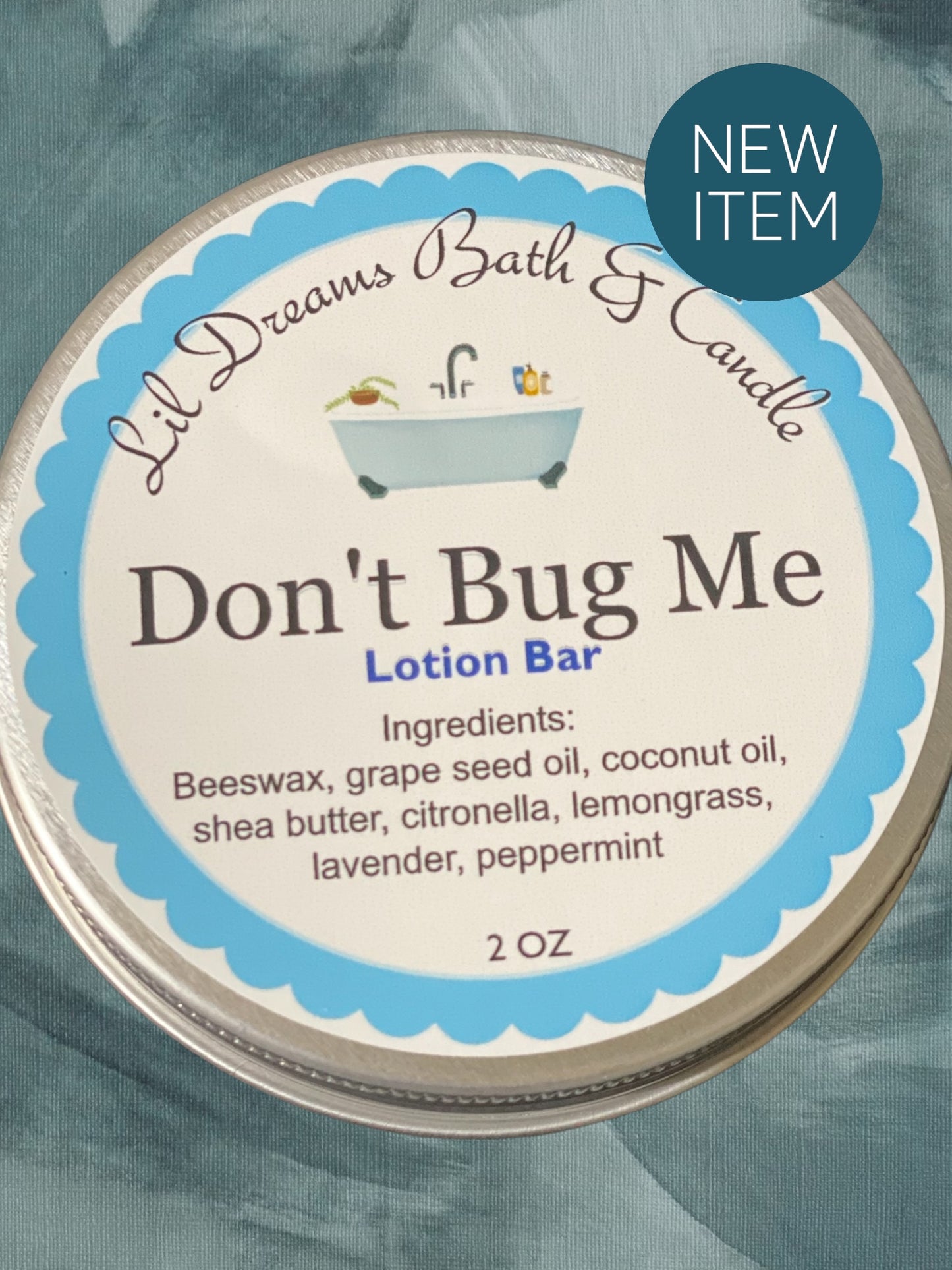 Don't Bug Me Lotion Bar