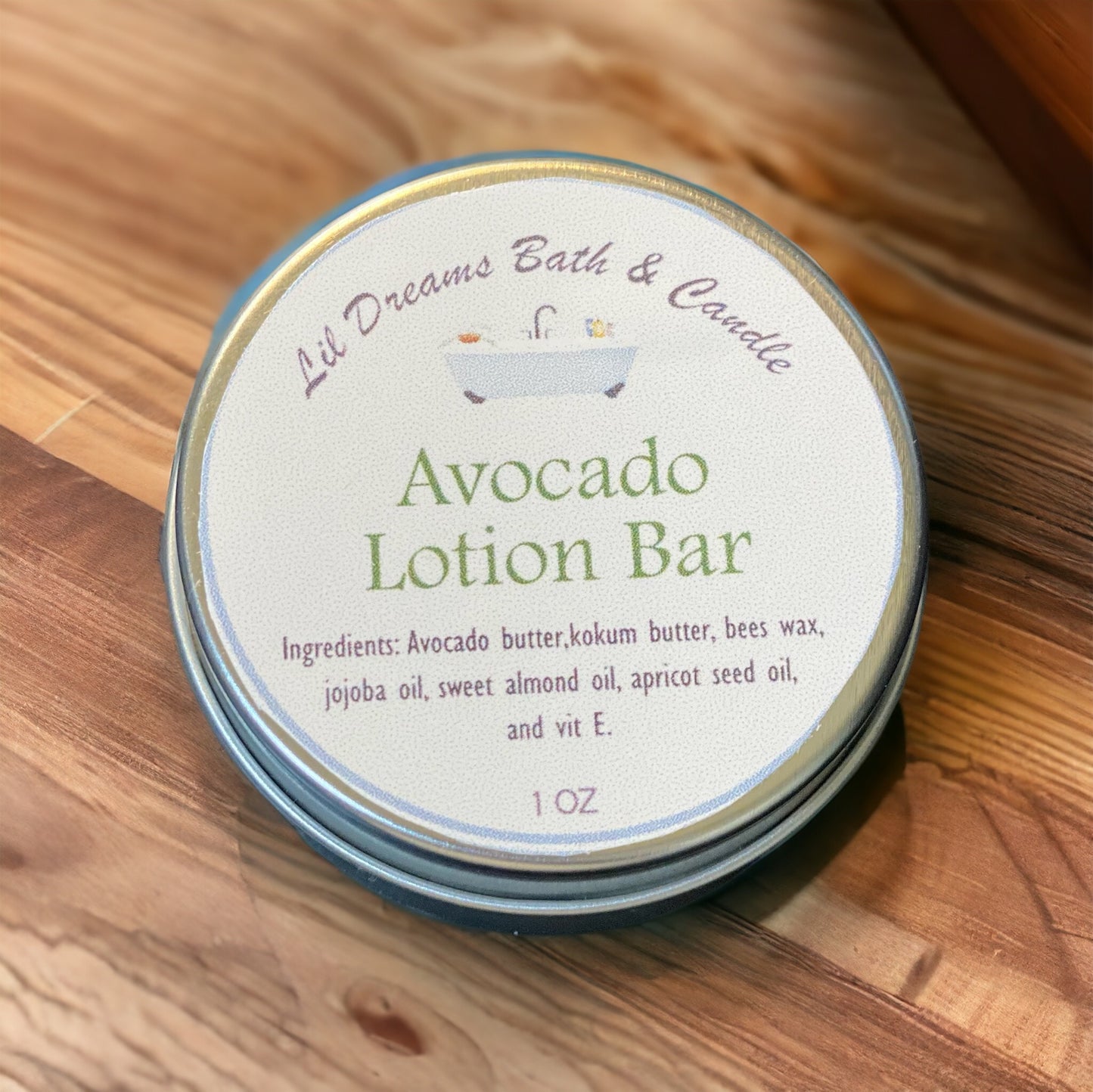 Avocado Lotion Bar
