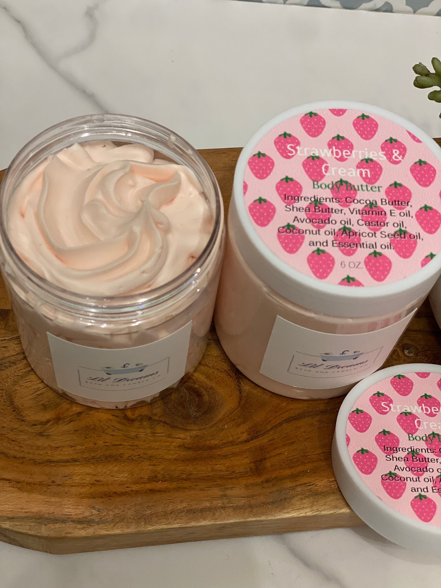 Strawberries & Cream Body Butter